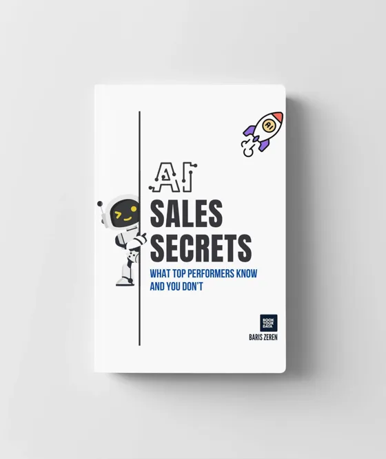 Cover of AI Sales Secrets: What Top Performers Know and You Don't by Baris Zeren